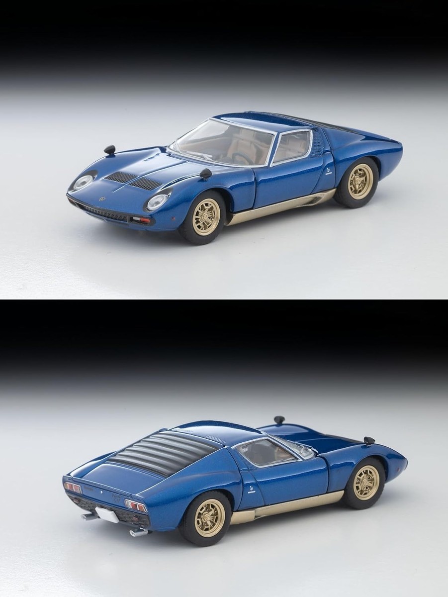 TOMYTEC TOMICA LIMITED VINTAGE 1/64 LV LAMBORGHINI MIURA SV BLUE