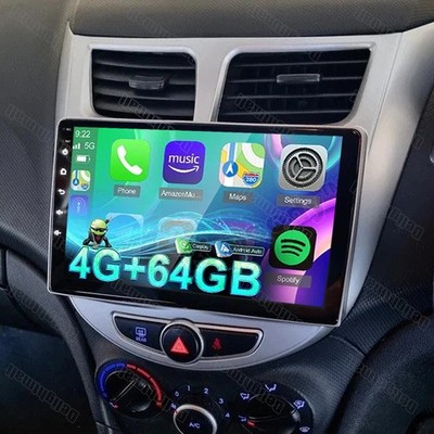 Android 15 64G For Hyundai Accent Solaris Verna Car Stereo Radio CarPlay GPS FM