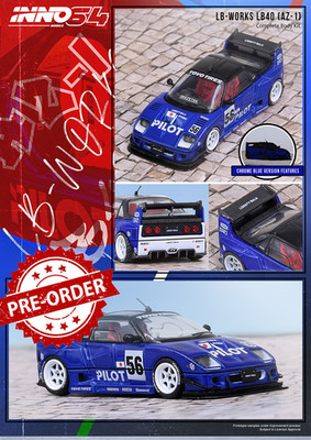 (Pre-order) INNO64 1/64 MAZDA AZ-1 LIBERTY WALK LB40 ''PILOT'' Diecast Model Car