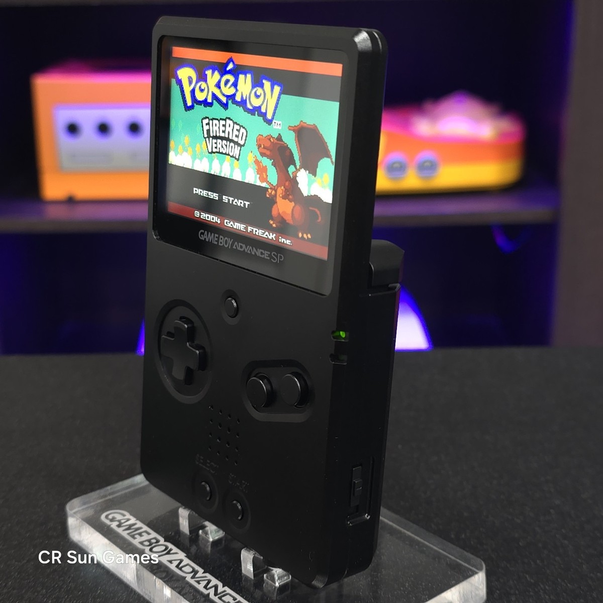 Gameboy Advance GBA SP Unhinged Aluminum IPS UsbC 1700 mAh Battery