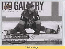 2025-26 Upper Deck Series 1 UD Canvas Black & White Alex Pietrangelo #C-63 READ