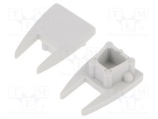 2 St&uuml;ck TOPMET 68550022-AS Blenden f&uuml;r LED Profile