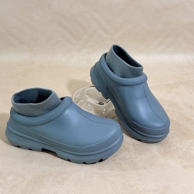 NEW UGG TASMAN X GEYSER RAIN CLOG GREY WATERPROOF WOMEN'S SHOES SIZE US 6