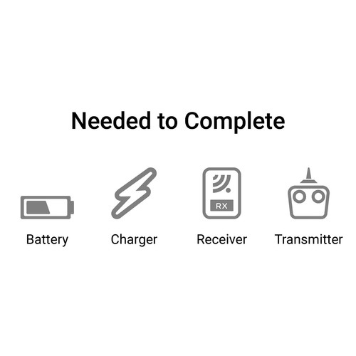 E-flite Eratix 3D Flat Foamy 860 mm PNP Spektrum Servos, Regler, Motor - Bild 9 von 12