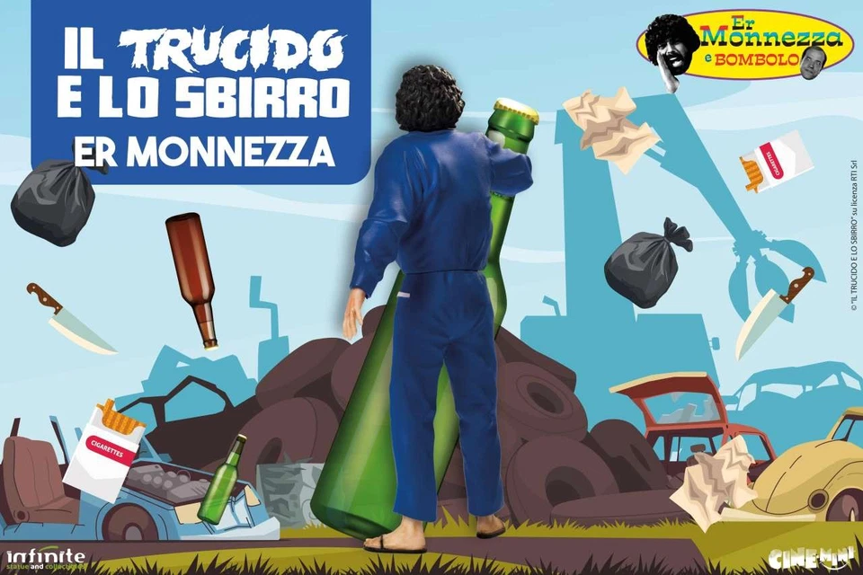 ER MONNEZZA TRUCIDO SBIRRO CINEMINI PVC - Immagine 3 di 4