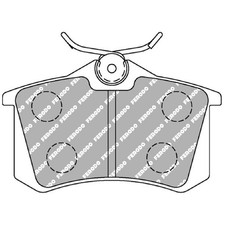 Satz Bremsbeläge Bremsklötze hinten für Audi A6 C5 4B2 4B5 Allroad 4BH | 2422