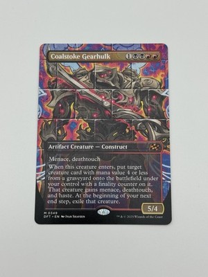 Coalstoke Gearhulk NM (Borderless) Aetherdrift DFT Magic The Gathering MTG