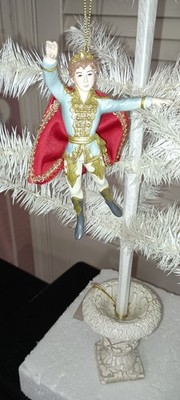 KURT ADLER 6.75 ''NUTCRACKER SUITE BALLET -NUTCRACKER PRINCE ORNAMENT-NEW-2026