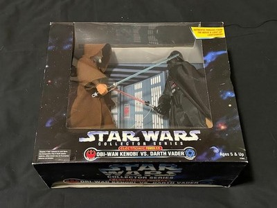 STAR WARS OBI-WAN KENOBI VS DARTH VADER COLLECTOR SERIES ELECTRONIC POWER F/X