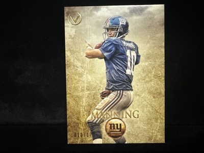 2012 Topps Valor Jersey # Match Eli Manning 10/170 New York Giants Fm Card #60