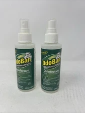 OdoBan Disinfectant Fabric & Air Freshener Eucalyptus 4 FL Oz. - Lot of 2