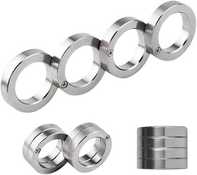 Faltbarer Fingerring Faltbares 4-Finger-Fidget-Toy gegen Stress und Angstzuständ