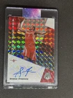 STEVE FRANCIS 2019-20 Panini Mosaic Silver Auto Autograph AM-SFS Houston Rockets