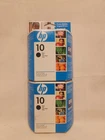 HP C4844A 10 Ink Cartridge - Black - 2 Pack