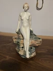 Weller Pottery 8" Muskota Flower Arranger Leda Factory MINT