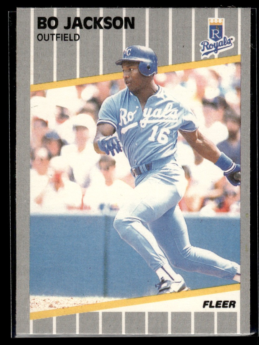 1989 Fleer Bo Jackson Kansas City Royals #285