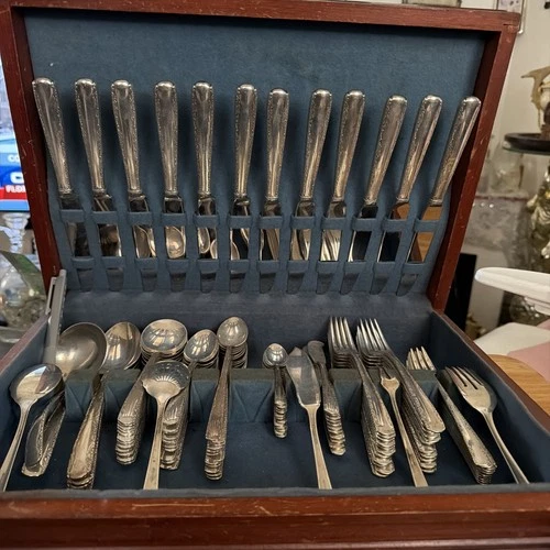 Camellia by Gorham Sterling Silver Flatware Set for 8 Service 41 Pieces Dinner