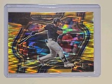 2023 Panini Select Jasson Dominguez GOLD Prizm 10/10 Diamond Level #248 BOOKEND