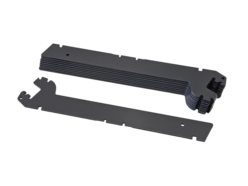 L&H DUTCH BEAR NEU 5x Konsolenpaar T30cm schiefergrau Regal Konsolen für Eden Tegometall ITAB*