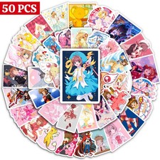 10/25/50PCS Kawaii Anime Girl Stickers DIY for Laptop Luggage Phone Notebook Sco