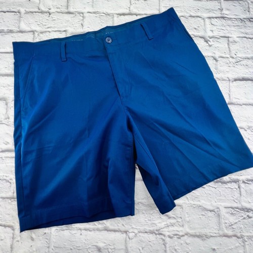 Lands End Shorts Herren 40 dunkelblau traditionelle Passform Chino flache Vorderseite Freizeit