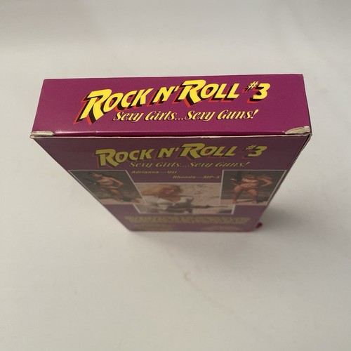 Rock N Roll #3 Sexy Girls Sexy Guns! Rare VHS OOP 1993 Lenny McGill Productions - Bild 4 von 6
