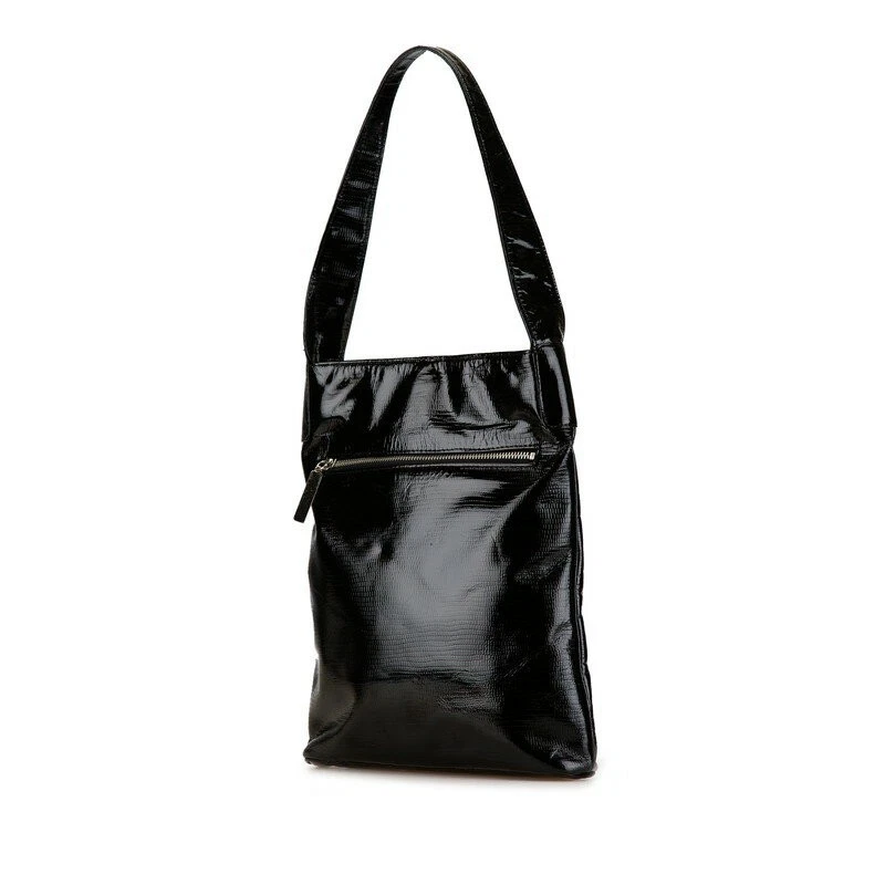 GIVENCHY Shoulder Bag Purse 4G Logo Leather Black Gold Hardware Women Auth - Image 2 of 4