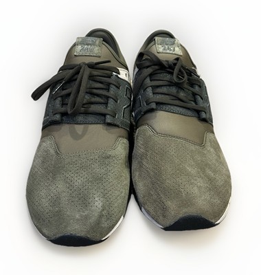 New Balance 247 Luxe Suede Trainer Olive Green Size 13 Men's
