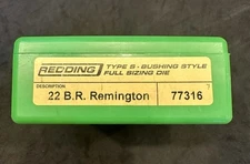 22 BR Remington Reloading Dies