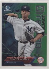 2018 Bowman #Bowman Trending Green Refractor 35/99 Chance Adams ##-CA la8