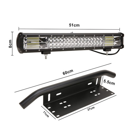 20inch-triple-row-led-light-bar-combo-beam-23-number-plate-frame