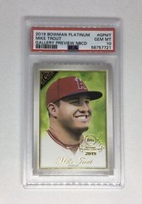 2019 Bowman Platinum Angels Mike Trout Gallery Preview PSA 10