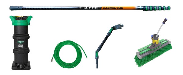 Unger Hiflo Nlite Hydropower Di Profi Set DINK2 Glasreinigung Fensterreinigung-image