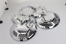Chrome Front Brake Rotor Disc Covers For Honda Goldwing 1500 Gl1500 1988-2000 Chrome Front Brake Rotor Disc Covers For Honda Goldwing 1500 Gl1500 1988-2000