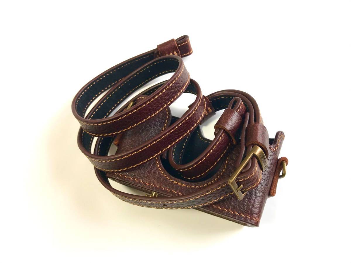New Leather camera case and strap for CONTAX T3 New Leather camera case and strap for CONTAX T3