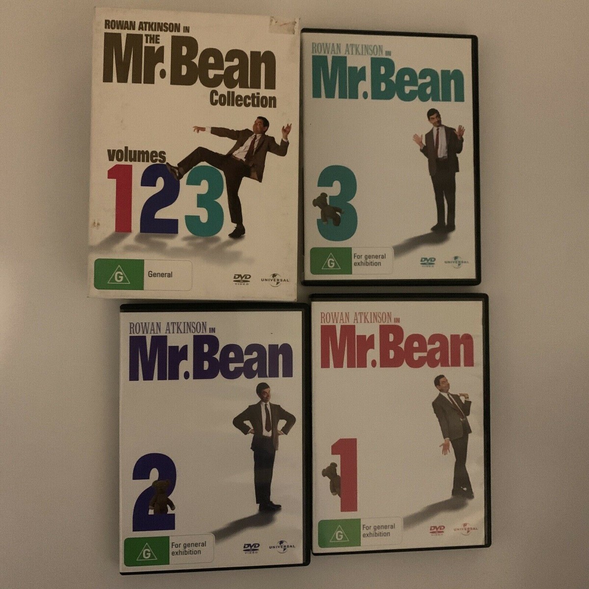The Mr Bean Collection : Vol 1-3 (DVD, 2005, 3-Disc) Region