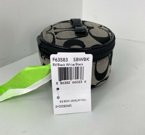 Coach Signature AccessoryPouch Black Y2K