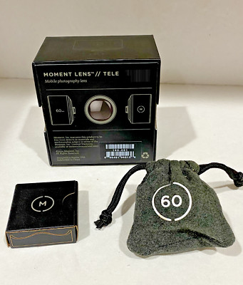 Moment 60mm Tele Mobile Photography Lens M Series with Rear Lens Cap