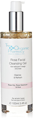 The Organic Pharmacy Rose Facial Cleansing Gel Reduces Redness, Clear Up Acne