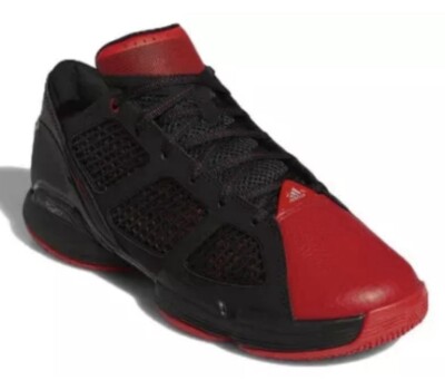 Size 9 - Adidas Adizero Rose 1.5 Restomod Low Black Vivid Red for