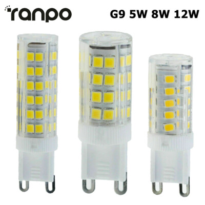 5W 8W 12W G9 LED Corn Light Bullb 2835SMD 220V Warm/Cool White LED Lamp for Home