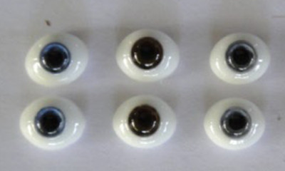 Glasaugen Von 6 Mm Für Alte Oder Moderne Puppen - Reborning - PUPPENAUGEN