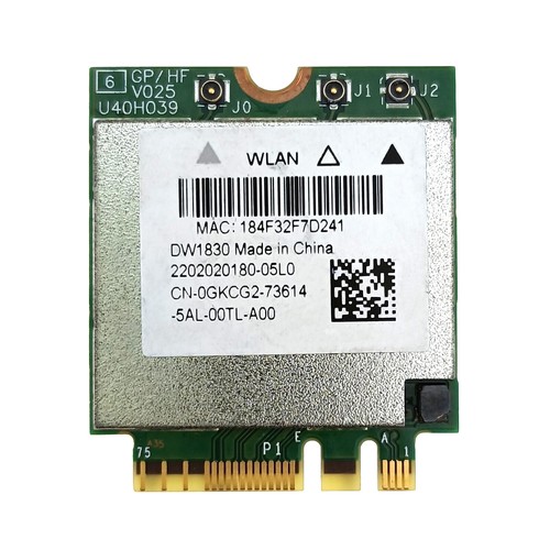 DW1830 M.2 1300Mbps BT 4.1 AC WiFi Wireless Network Card PC NGFF BCM943602BAED - 第 1/6 張圖片