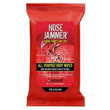 Nose Jammer All Purpose Body Wipes 8x6in 20 Pack