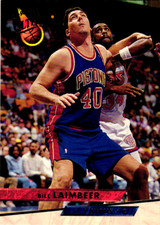 1993-94 Ultra Detroit Pistons Basketball Card #57 Bill Laimbeer