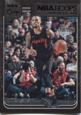 DAMIAN LILLARD 2018-19 NBA Hoops Basketball NBA CITY TRAIL