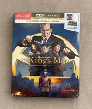 The King's Man Limited Edition 4K Ultra HD Blu-Ray  Digital  Book New Sealed