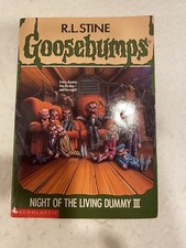 Vintage Goosebumps 1990s #40 Night Of The Living Dummy III R.L. Stine, 1st Ed