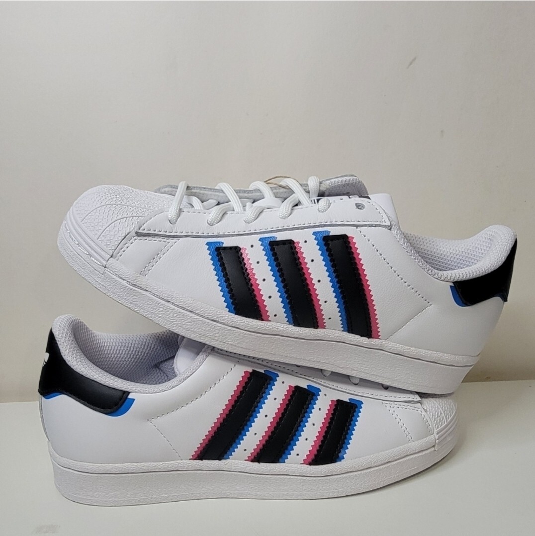 adidas SUPERSTAR J Whithe/Black Youth Shoes IE7388. #32 | eBay
