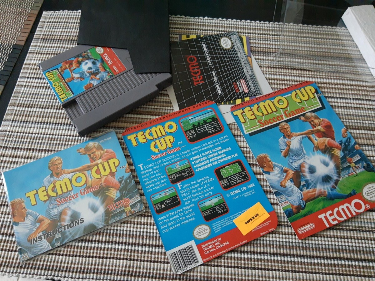 Tecmo Cup Soccer Nintendo NES MINT OPEN Condition